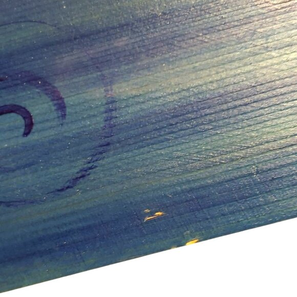 Mermaid Art Print Set Blue Ocean Coastal Decor Signed SenoraQ Mexico Framed - Picture 7 of 15